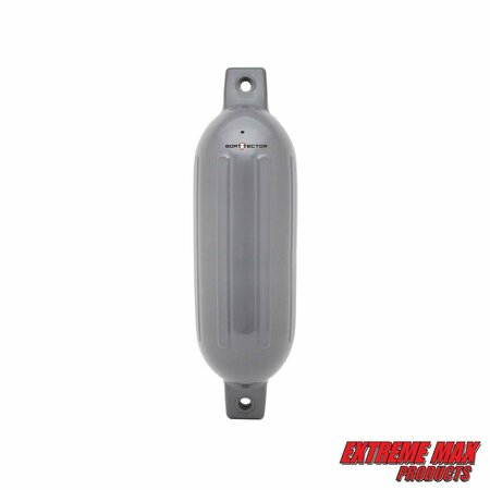 EXTREME MAX Extreme Max 3006.7414 BoatTector Inflatable Fender - 5.5" x 20", Gray 3006.7414